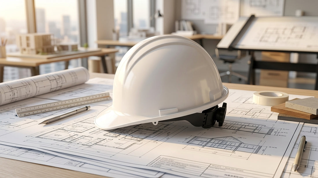 Armateck Type 1 Class E white hard hat