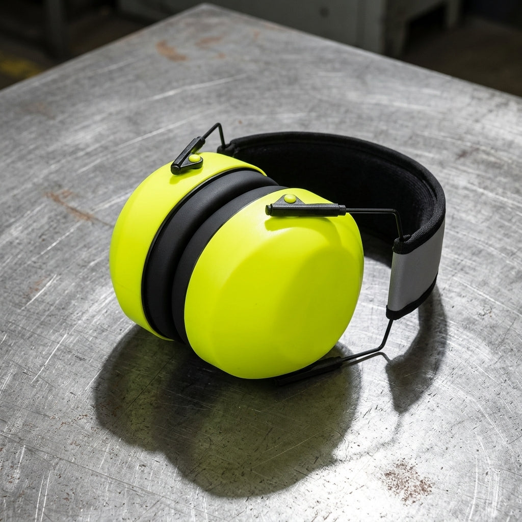 Radians hi-viz green 29 NRR earmuffs