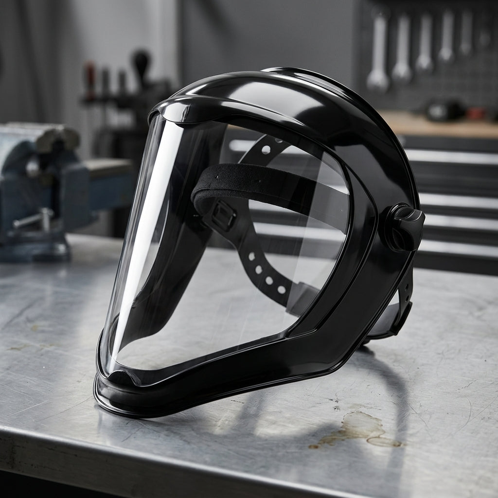 Uvex Bionic clear polycarbonate face shield